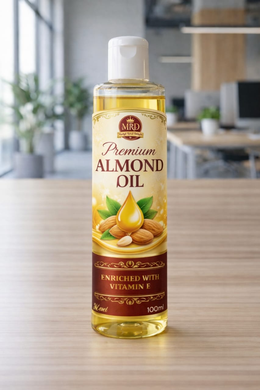 Mudgil Royal Delight | Pure Cold Pressed Almond Oil
