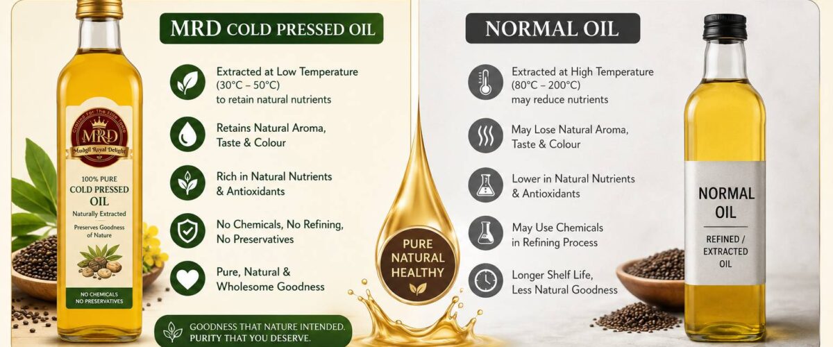 Cold Pressed Oil vs Normal Expeller Oil – Complete Comparison Guide (2026)